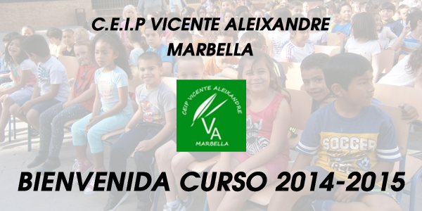 Bienvenida Curso 2014-2015