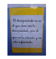 DÍA INTERNACIONAL DE LAS PERSONAS CON DISCAPACIDAD / INTERNATIONAL DAY OF PERSONS WITH DISABILITIES