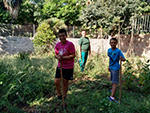 Huerto Escolar - Trabajos de limpieza y parcelación. Comenzamos a semblar o plantar ya !!!