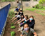 Huerto Escolar - Trabajos de limpieza y parcelación. Comenzamos a semblar o plantar ya !!!