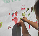 Actividad de frutas y verduras en Infantil!