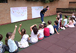 Actividad de frutas y verduras en Infantil!