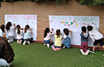 Actividad de frutas y verduras en Infantil!