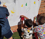 Actividad de frutas y verduras en Infantil!