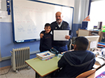 Fiesta Visita de antiguo profesorado y entrevistas del alumnado