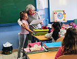 Fiesta Visita de antiguo profesorado y entrevistas del alumnado