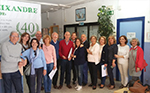 Fiesta Visita de antiguo profesorado y entrevistas del alumnado