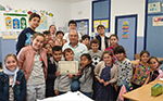 Fiesta Visita de antiguo profesorado y entrevistas del alumnado